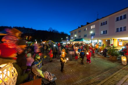 Rozświetlenie choinki na Placu Hoffa